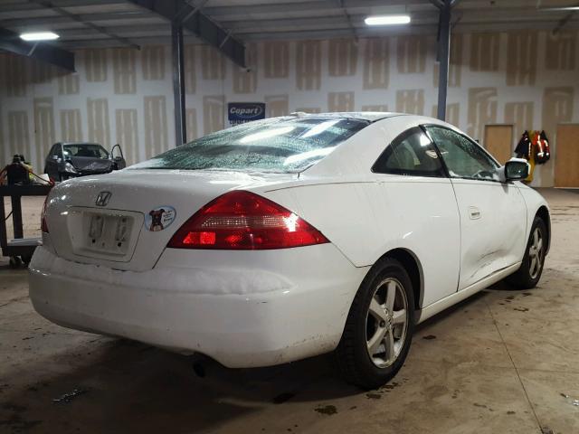 1HGCM72614A017614 - 2004 HONDA ACCORD EX WHITE photo 4