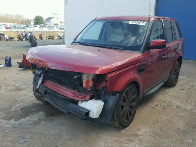 SALSH23456A954976 - 2006 LAND ROVER RANGE ROVE RED photo 2