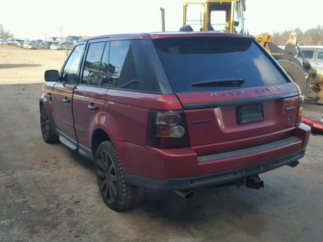 SALSH23456A954976 - 2006 LAND ROVER RANGE ROVE RED photo 3