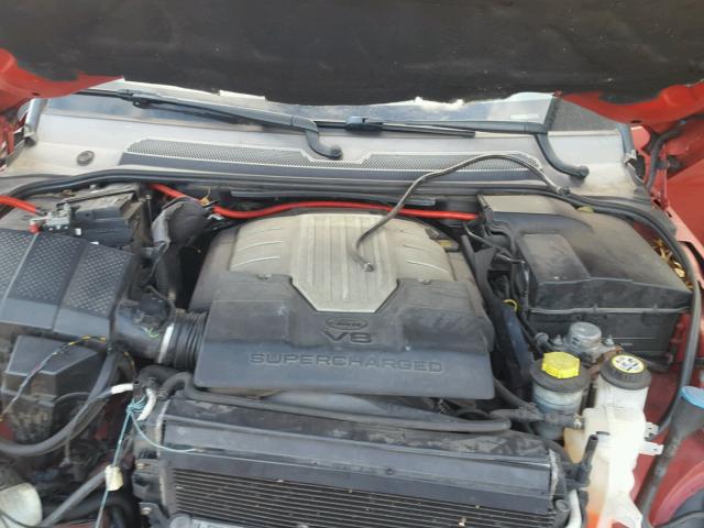 SALSH23456A954976 - 2006 LAND ROVER RANGE ROVE RED photo 7