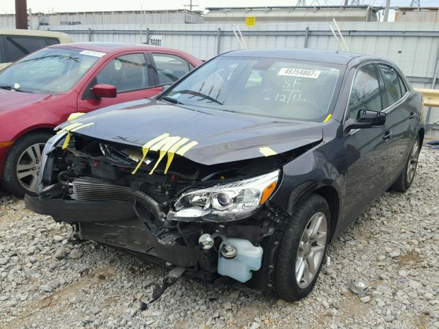 1G11D5SR2DF150771 - 2013 CHEVROLET MALIBU 1LT CHARCOAL photo 2