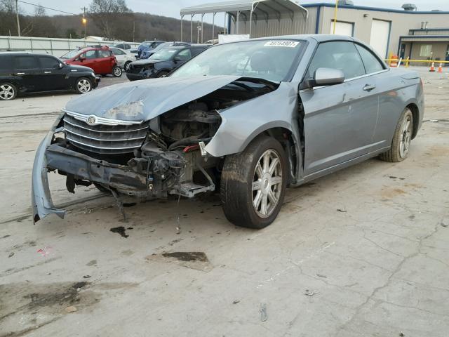 1C3LC55R78N124889 - 2008 CHRYSLER SEBRING TO BLUE photo 2