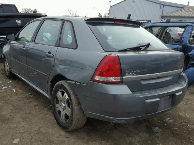 1G1ZU64885F339357 - 2005 CHEVROLET MALIBU MAX GRAY photo 3