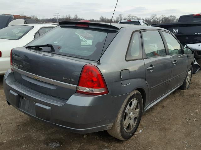 1G1ZU64885F339357 - 2005 CHEVROLET MALIBU MAX 灰色 照片 4