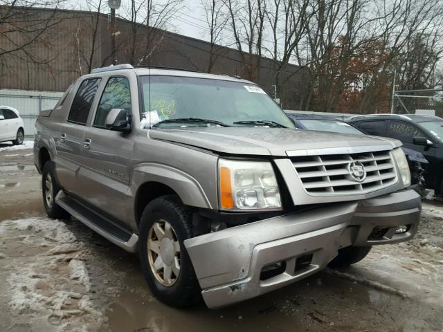3GYEK63NX2G318484 - 2002 CADILLAC ESCALADE E BEIGE photo 1