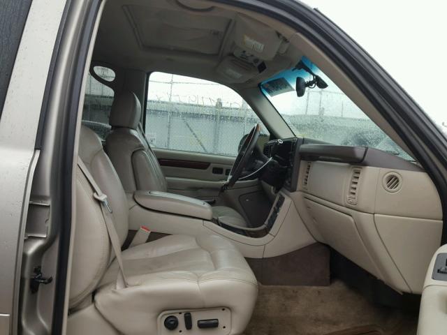 3GYEK63NX2G318484 - 2002 CADILLAC ESCALADE E BEIGE photo 5