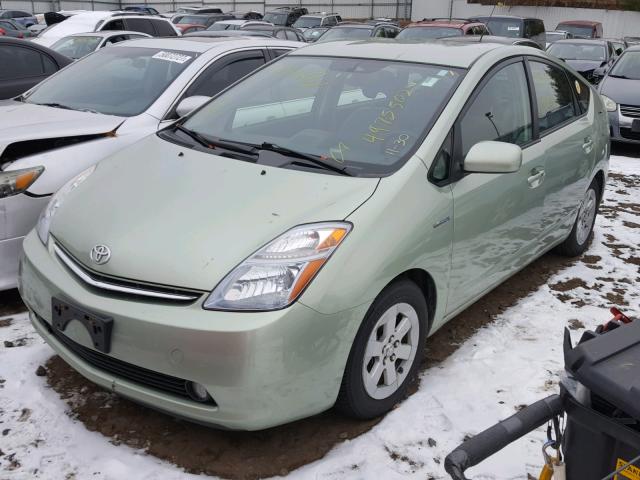 JTDKB20UX87790444 - 2008 TOYOTA PRIUS TEAL photo 2