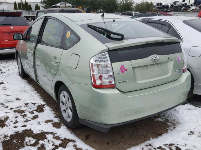 JTDKB20UX87790444 - 2008 TOYOTA PRIUS TEAL photo 3