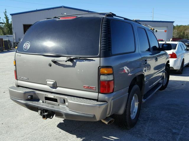 1GKEK63U54J301112 - 2004 GMC YUKON DENA TAN photo 4