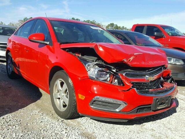 1G1PE5SB8G7219858 - 2016 CHEVROLET CRUZE LIMI RED photo 1