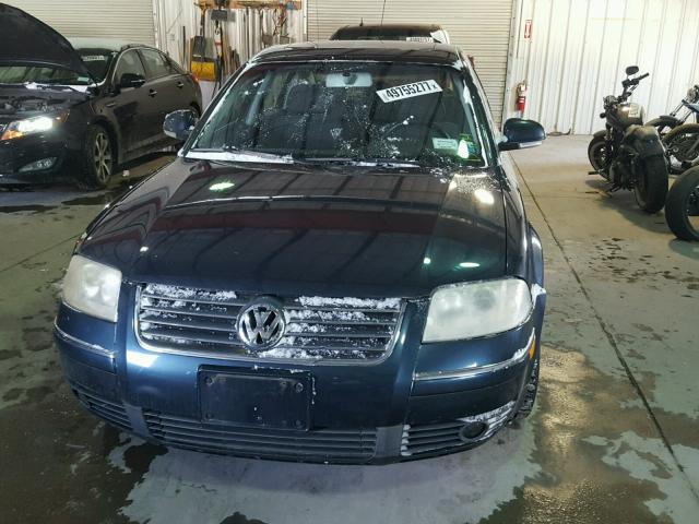 WVWPD63B54E303559 - 2004 VOLKSWAGEN PASSAT GLS BLUE photo 9