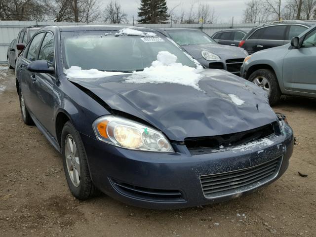 2G1WT57K591113863 - 2009 CHEVROLET IMPALA 1LT BLUE photo 1