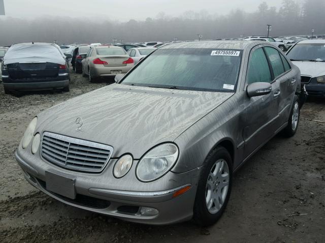 WDBUF65J23A290548 - 2003 MERCEDES-BENZ E 320 SILVER photo 2