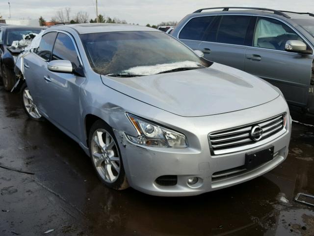 1N4AA5APXCC809539 - 2012 NISSAN MAXIMA S SILVER photo 1