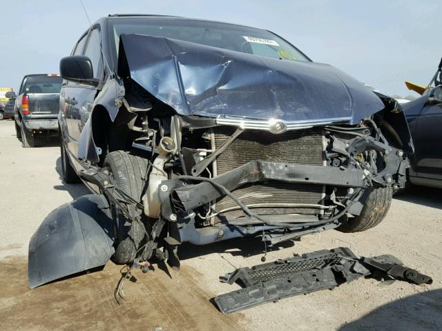 2A8HR44H58R136666 - 2008 CHRYSLER TOWN & COU BLUE photo 9