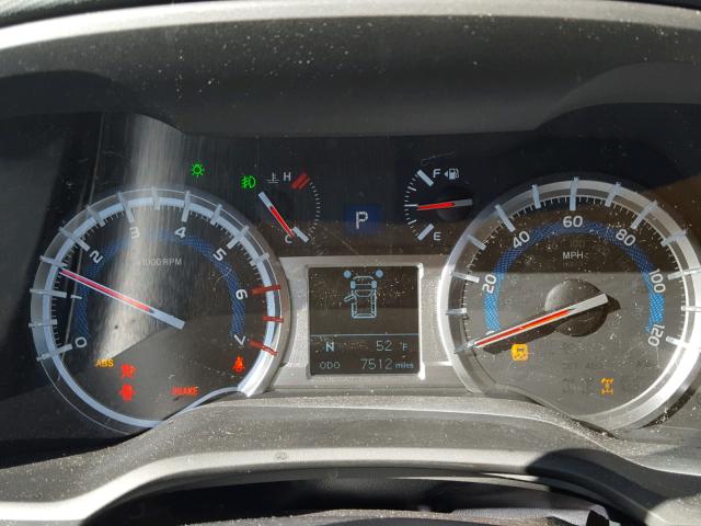 JTEBU5JR8J5490663 - 2018 TOYOTA 4RUNNER SR BLUE photo 8