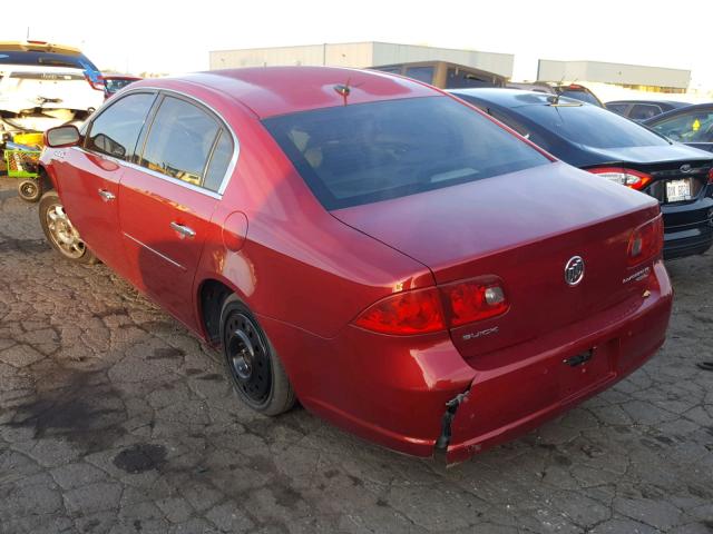 1G4HD57208U102099 - 2008 BUICK LUCERNE CX RED photo 3