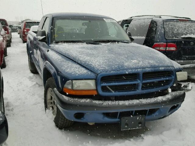 1D7HL32X53S216141 - 2003 DODGE DAKOTA SPO BLUE photo 1