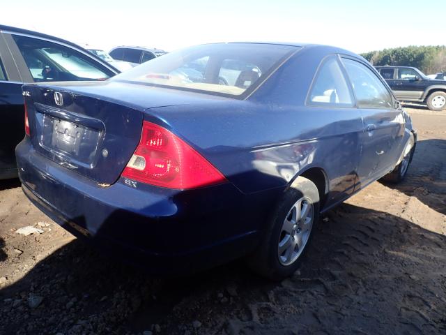 1HGEM21993L030394 - 2003 HONDA CIVIC EX أزرق صورة 4