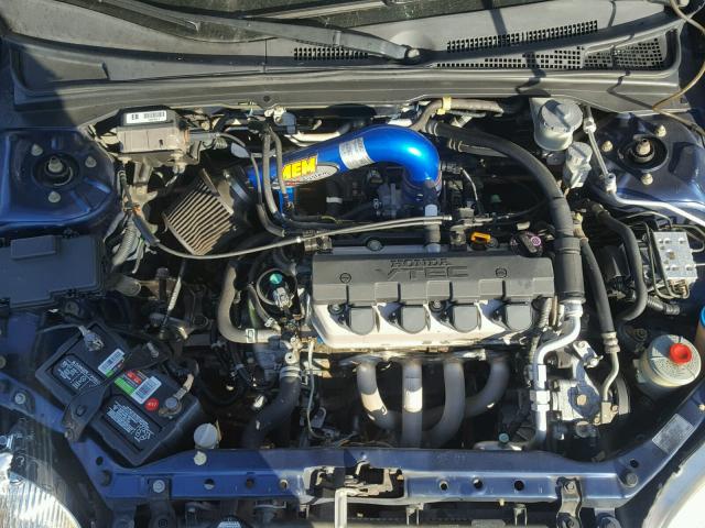 1HGEM21993L030394 - 2003 HONDA CIVIC EX أزرق صورة 7