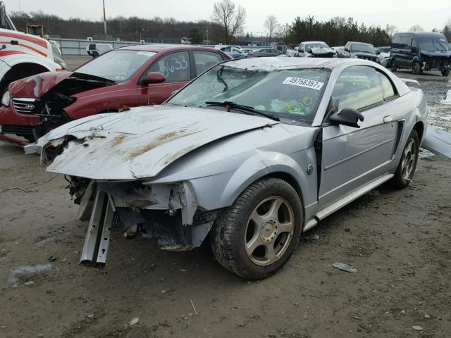 1FAFP40694F196143 - 2004 FORD MUSTANG SILVER photo 2