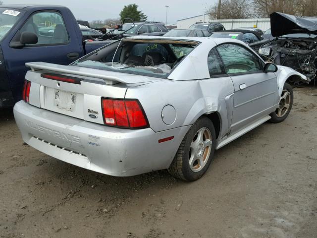 1FAFP40694F196143 - 2004 FORD MUSTANG SILVER photo 4