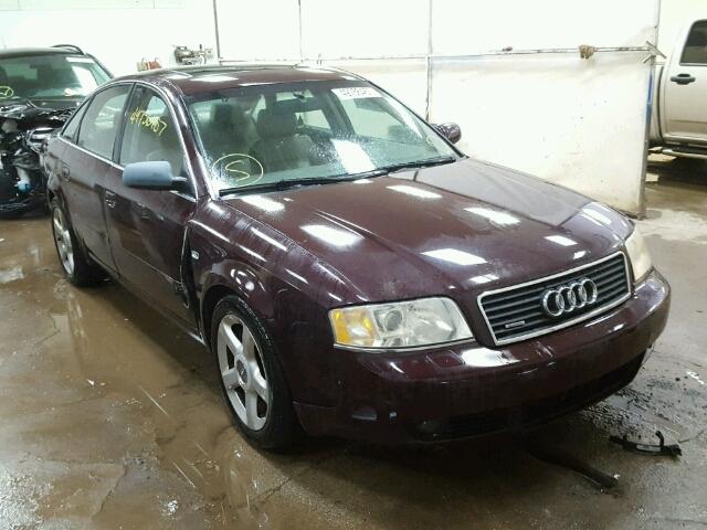 WAULD64B34N016229 - 2004 AUDI A6 2.7T QU PURPLE photo 1