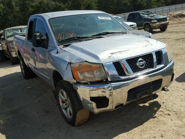 1N6BA06C69N306494 - 2009 NISSAN TITAN XE SILVER photo 1