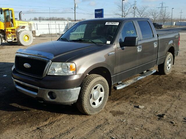 1FTPW14547FA02415 - 2007 FORD F150 SUPER BROWN photo 2