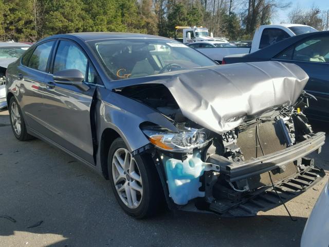 3FA6P0H70DR269683 - 2013 FORD FUSION SE GRAY photo 1