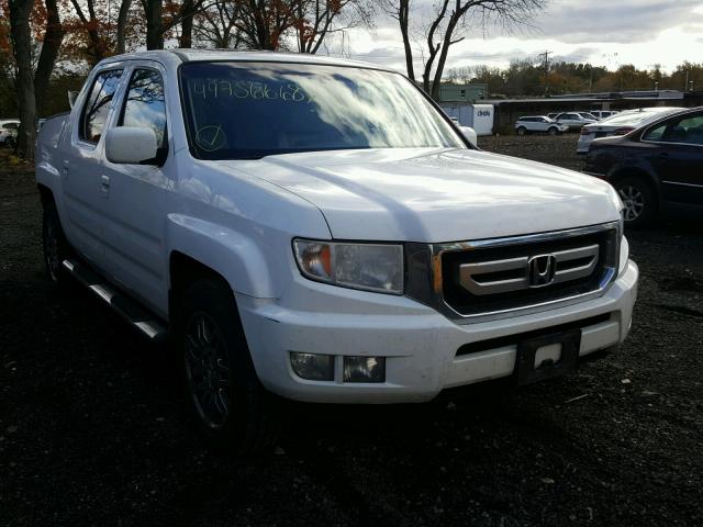 2HJYK16549H503511 - 2009 HONDA RIDGELINE WHITE photo 1