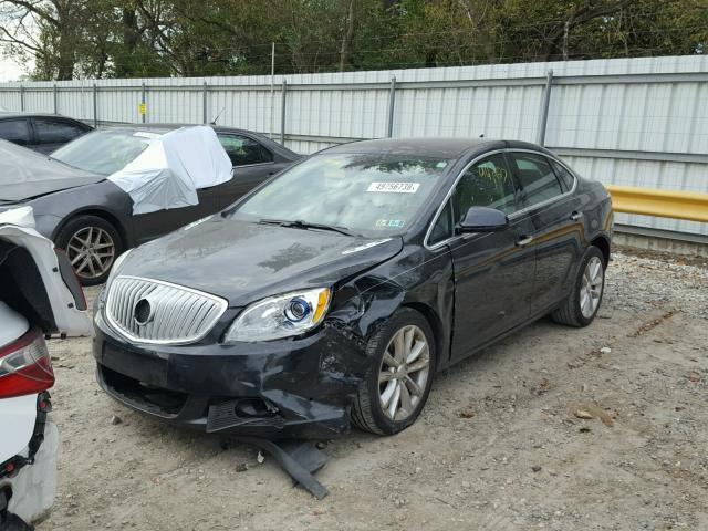 1G4PP5SK8E4119447 - 2014 BUICK VERANO BLACK photo 2