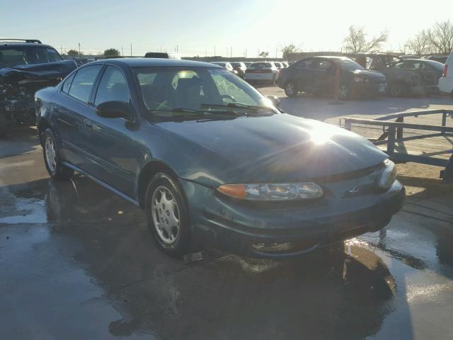 1G3NK52F63C171594 - 2003 OLDSMOBILE ALERO GX GREEN photo 1