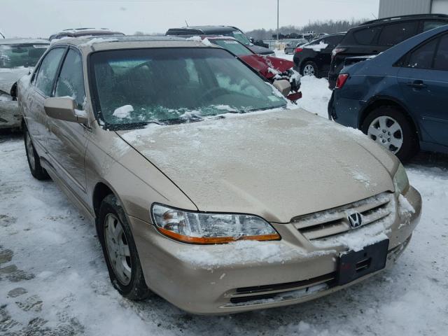 1HGCG66832A050589 - 2002 HONDA ACCORD EX GOLD photo 1