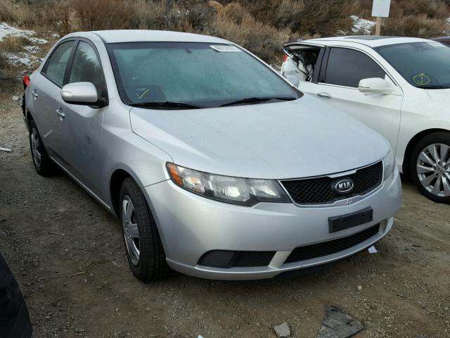 KNAFU4A21A5209156 - 2010 KIA FORTE EX SILVER photo 1