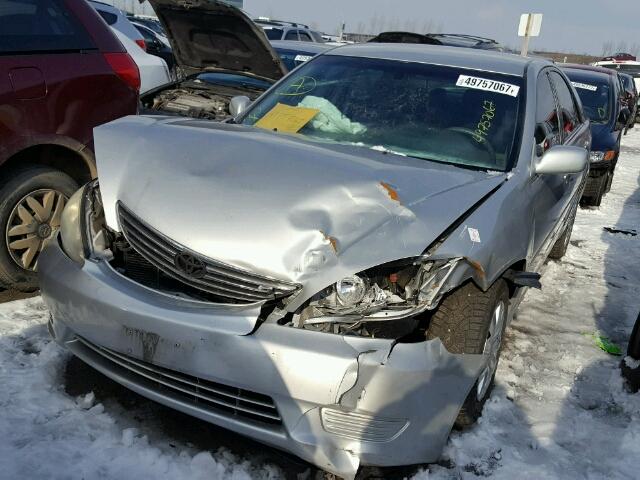 4T1BE32K36U119684 - 2006 TOYOTA CAMRY LE SILVER photo 2