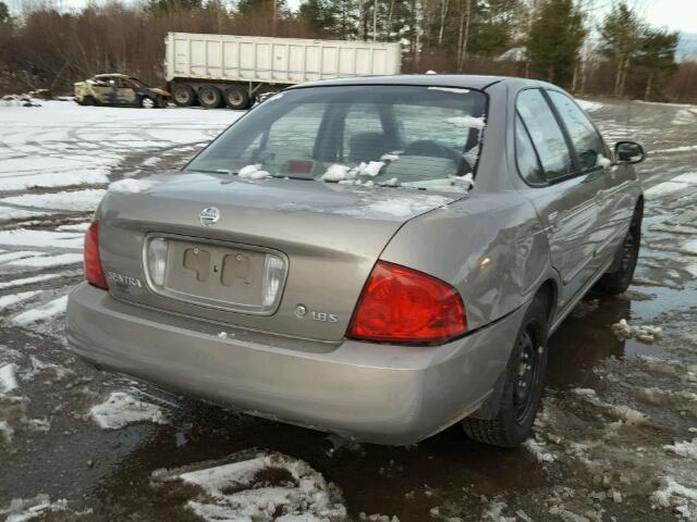 3N1CB51D66L452023 - 2006 NISSAN SENTRA 1.8 TAN photo 4