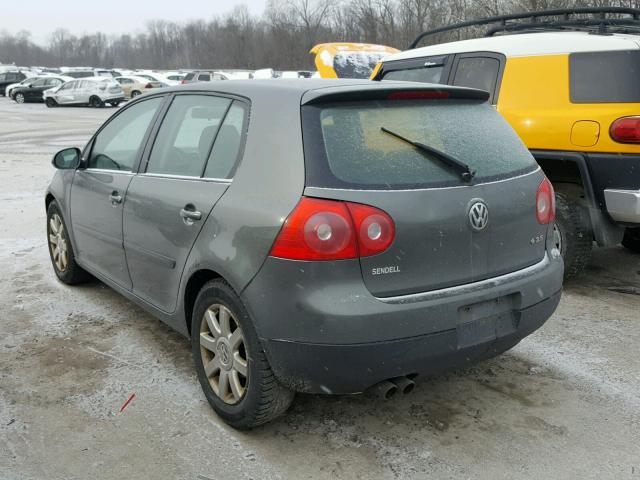 WVWCB71K08W045142 - 2008 VOLKSWAGEN RABBIT GREEN photo 3