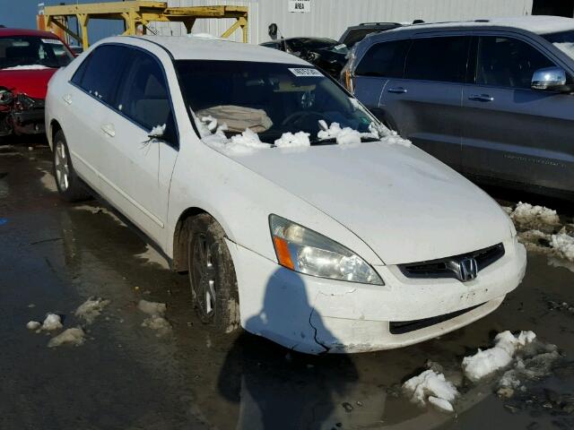 1HGCM563X3A006646 - 2003 HONDA ACCORD LX WHITE photo 1