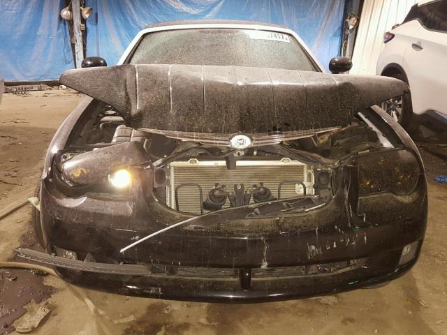 1C3AN69L94X009027 - 2004 CHRYSLER CROSSFIRE BLACK photo 9