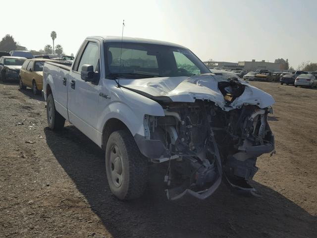 1FTRF12W59KA82869 - 2009 FORD F150 WHITE photo 1