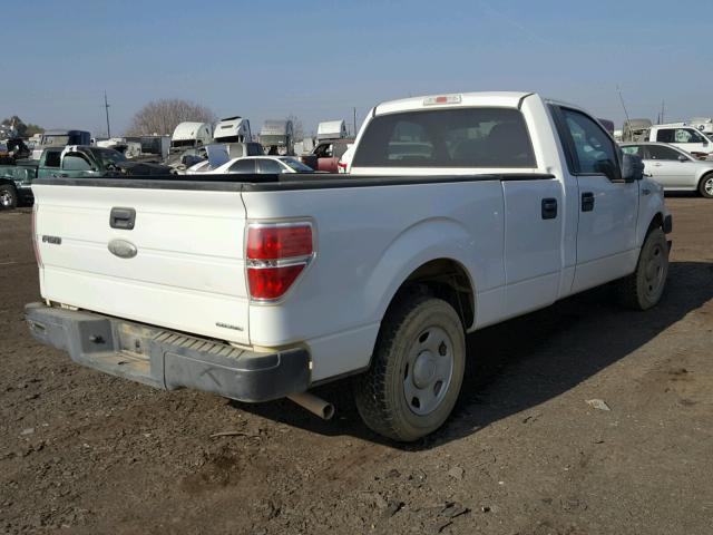 1FTRF12W59KA82869 - 2009 FORD F150 WHITE photo 4