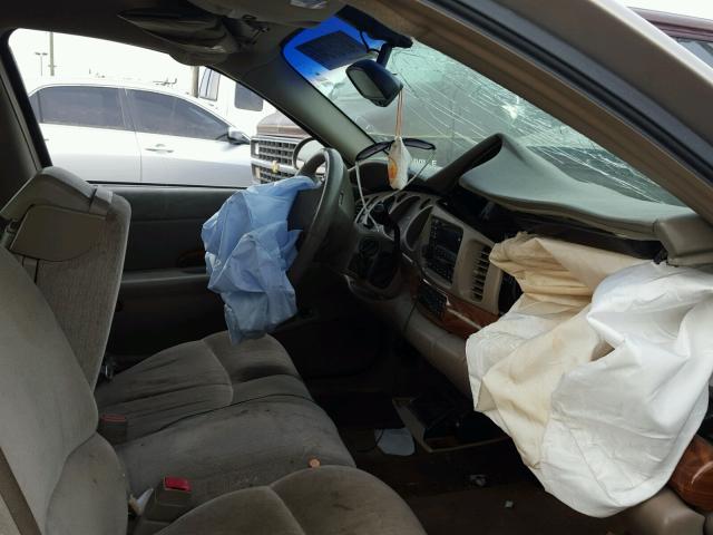 1G4HP54K714262501 - 2001 BUICK LESABRE CU TAN photo 5