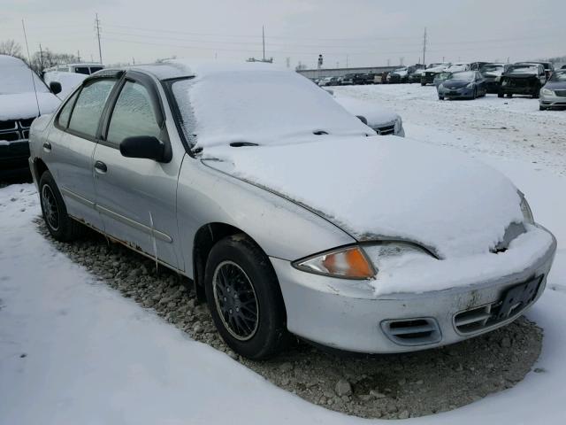 1G1JC5242Y7441472 - 2000 CHEVROLET CAVALIER SILVER photo 1