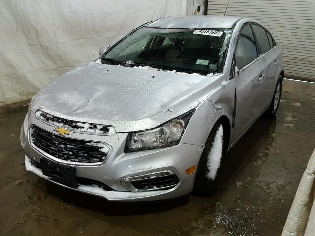 1G1PE5SB3G7130165 - 2016 CHEVROLET CRUZE LIMI GRAY photo 2