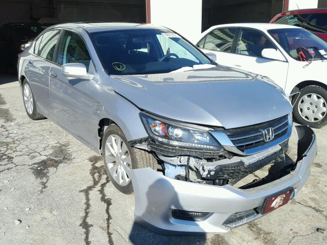 1HGCR2E77EA230013 - 2014 HONDA ACCORD EX SILVER photo 1