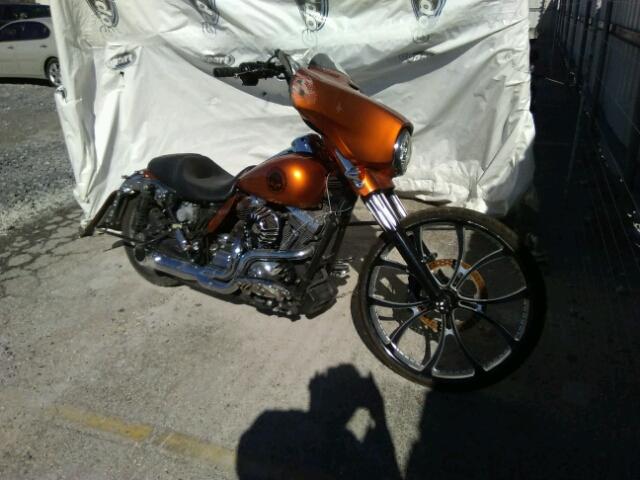 1HD1KRM16EB648023 - 2014 HARLEY-DAVIDSON FLHXS STRE ORANGE photo 1