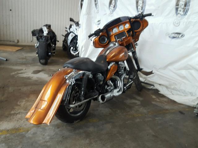 1HD1KRM16EB648023 - 2014 HARLEY-DAVIDSON FLHXS STRE ORANGE photo 4