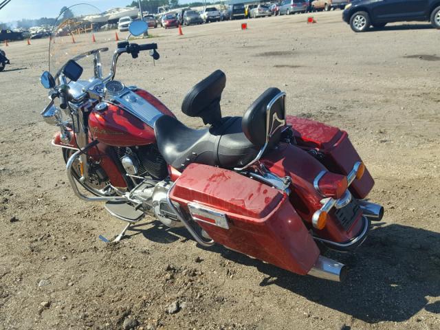 1HD1FBM17DB652950 - 2013 HARLEY-DAVIDSON FLHR ROAD RED photo 3