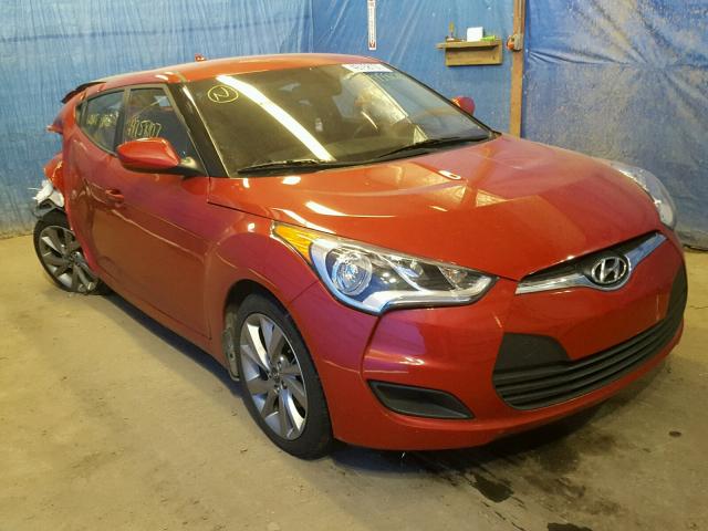 KMHTC6AD4GU287141 - 2016 HYUNDAI VELOSTER B RED photo 1